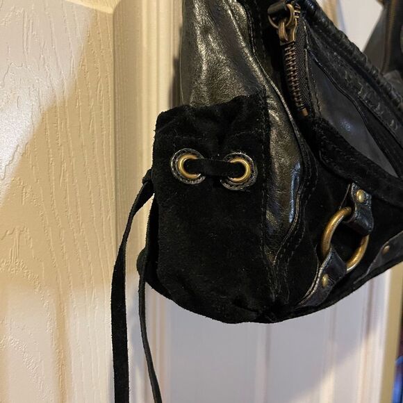 Steven by Steve Madden leather and suede boho shoulder   . - Picture 4 of 16